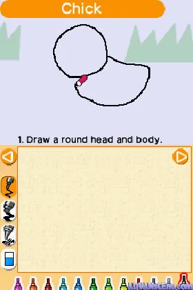 Let's Draw! (USA) (En,Fr,Es) screen shot game playing